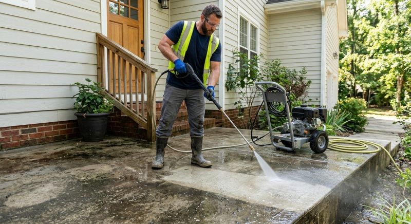 Porch Dirt Removal Service