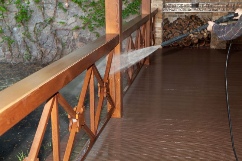 Porch Dirt Removal detail